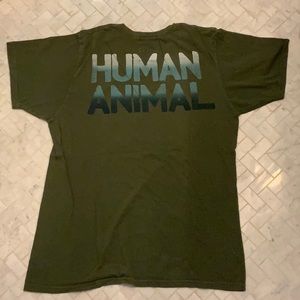 Free City - L - Green - Human Animal shirt
